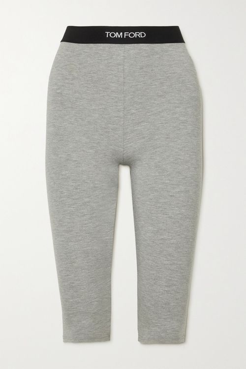 Stretch-modal Jersey Shorts - Gray - xx small