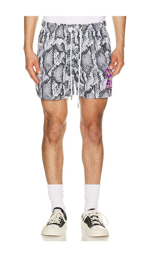 Ryoko Rain SHORT SNAKESKIN en White. S. Also en M, L, XL/1X