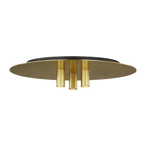 Ponte 1-Light 2.90"H LED Flush Mount in Natural Bra
