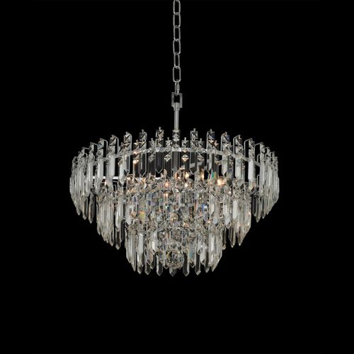 Pandoro 6-Light Pendant Light in Chrome