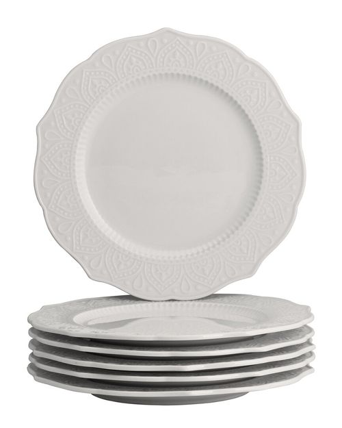 Set of 6 Dahlia Side Plates
