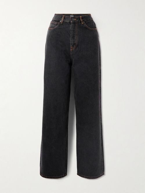 WARDROBE. NYC - Low-rise Boyfriend Jeans - Black