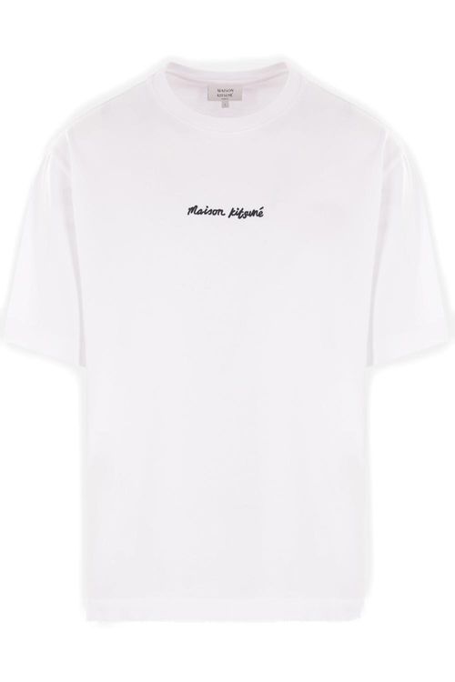 Line Handwriting Oversize Tee-shirt