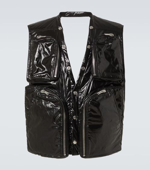Cotton cargo vest
