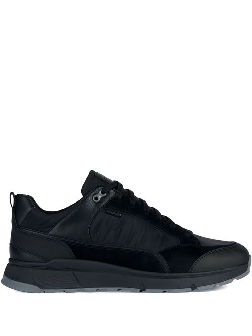 Dolomia ABX leather panel sport shoe - Black