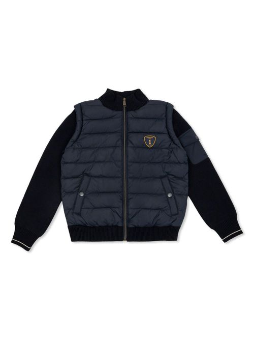 Bonpoint Wattierte Giani Jacke - Blau