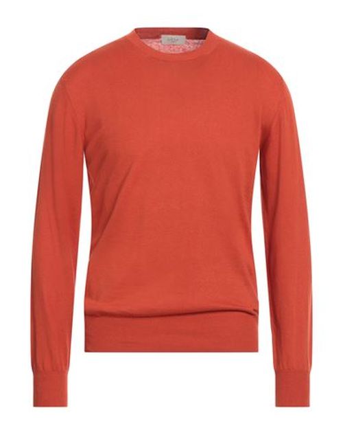 Altea Man Sweater Rust Size L Linen, Cotton