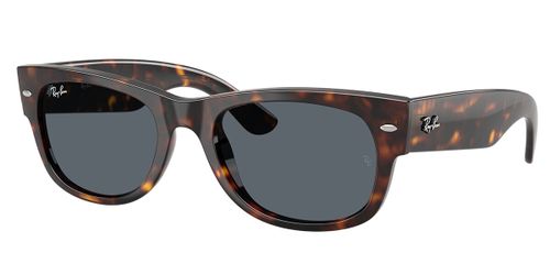 Ray-Ban RB0832SF Mega Wayfarer II Vestibilità Orientale 902/R5 Occhiali da Sole Tartarugatishell per Uomo