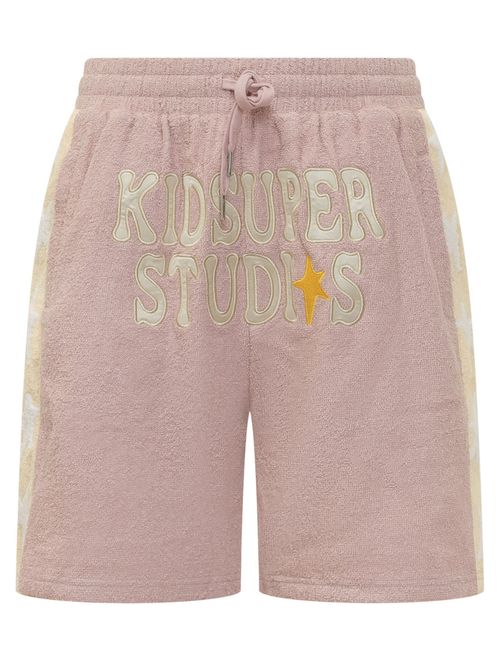 Light Pink Logo Shorts