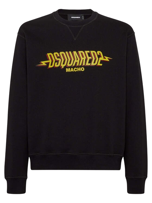 Dsquared2 Macho Sweatshirt in Black - Black