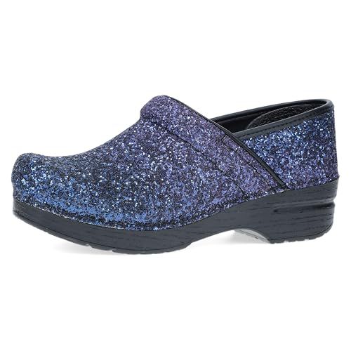 Dansko Professional Glitter Slip-On Clogs for Women