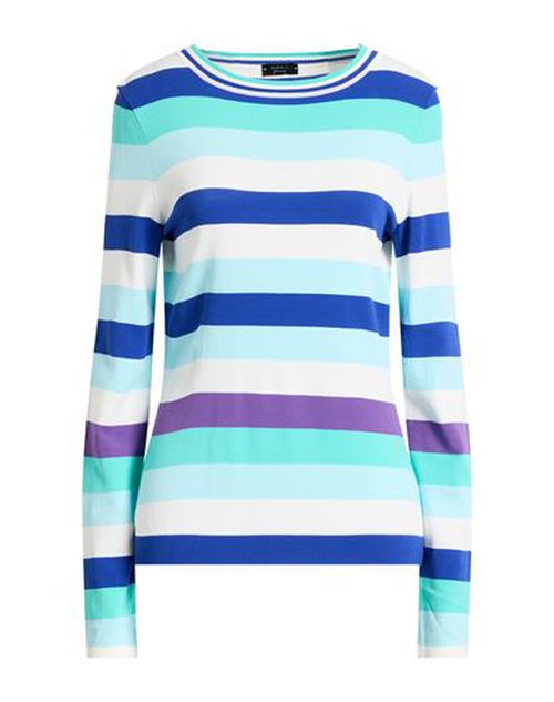 Woman Sweater Blue Size 3 Viscose, Polyamide