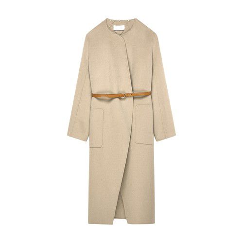 Valeran Coat with Removable Scarf