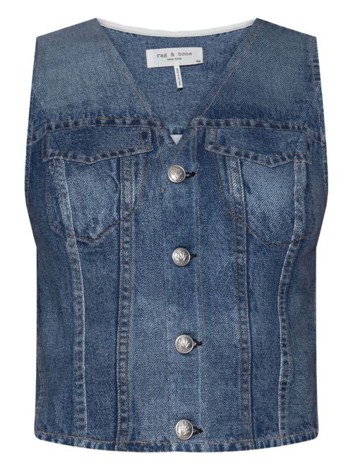 Miramar Isabella vest - Blue