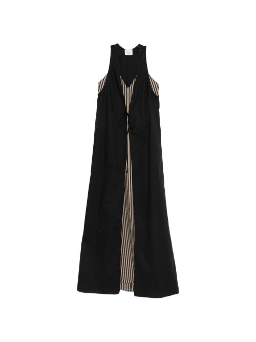 Striped long dress