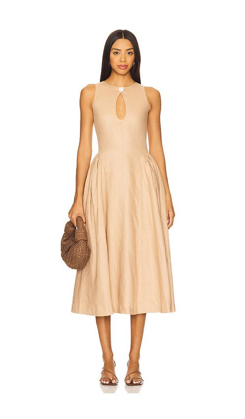 LPA KLEID SEINA in Taupe. Größe XS. Also in L, M