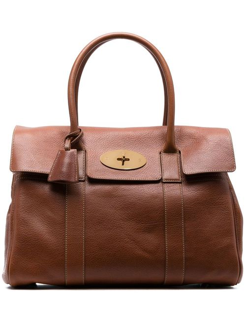 Bayswater leather tote bag - Brown