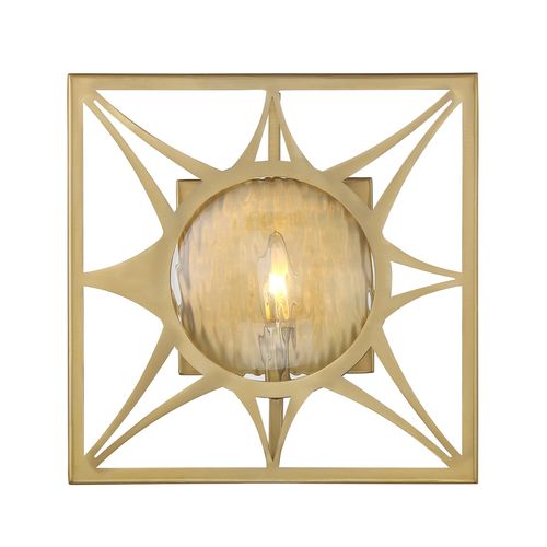 Balfour 1-Light Wall Sconce in Warm Bra
