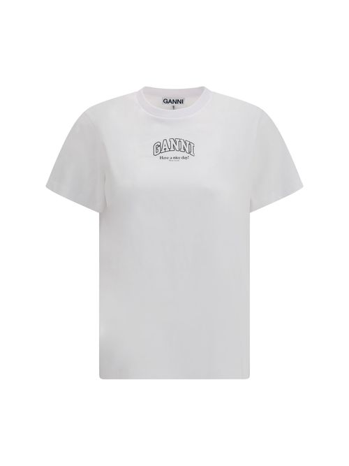 Logo-Embroidered T-Shirt — White
