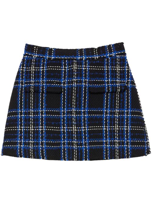 Check shorts - Black