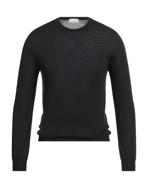 Man Sweater Black Size 36 Virgin Wool