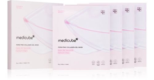 Medicube PDRN Pink Collagen Gel Mask maschera liftante e rassodante con collagene 4× 28 g