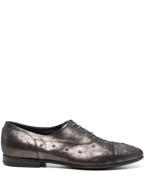 Metallic derby shoes - Grey