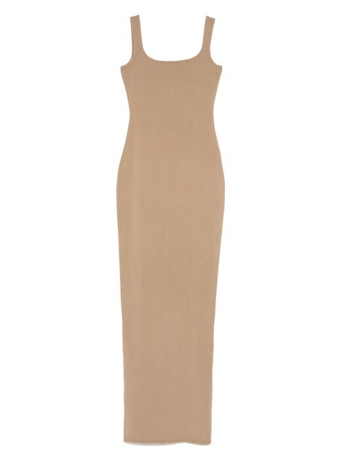 ENTIRE STUDIOS | ENTIRE STUDIOS sleeveless maxi dress - Brown | Realry