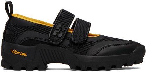 GANNI Black Performance Mary Jane Sneakers