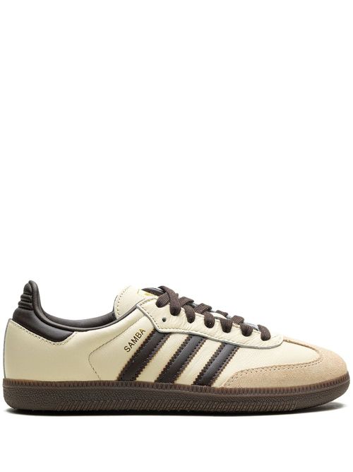 Samba OG "Cream White/Dark Brown" sneakers - Neutrals
