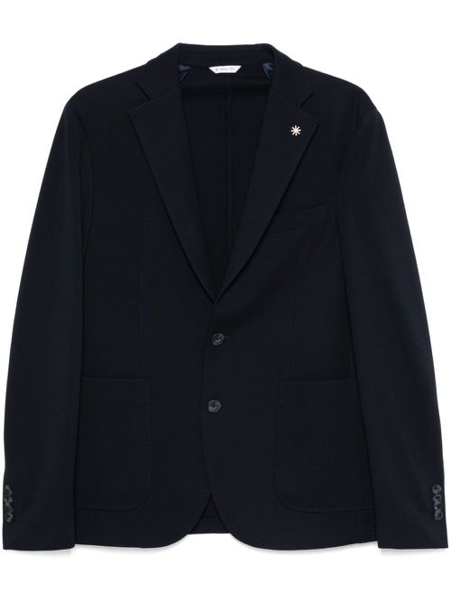 Single-breasted blazer - Blue