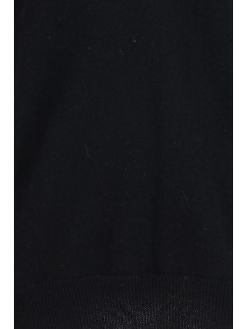 Pure Cashmere Sweater — Black