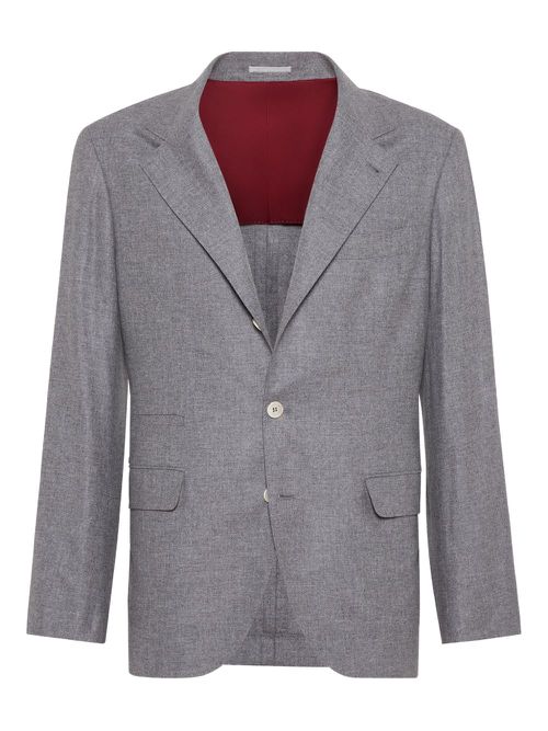 Flannel blazer - Grey