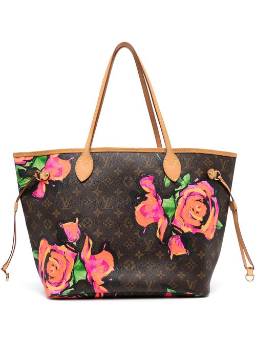 X Stephen Sprouse 2009 pre-owned Neverfull MM bag - Brown