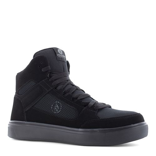 Women's Evolve Slip Resistant High Top Work Shoes (Triple Black)