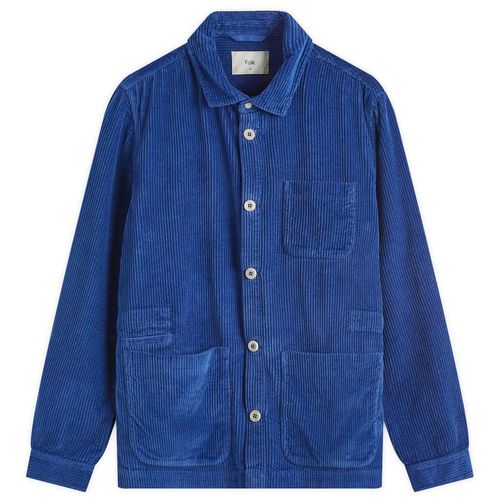 Men's Assembly Jacket in Bright Blue Heavy Cord