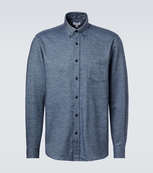 Cotton flannel shirt