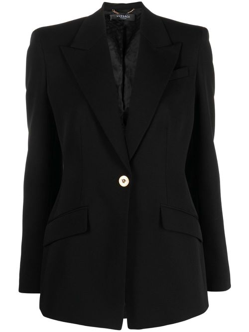 Single-breasted blazer - Black