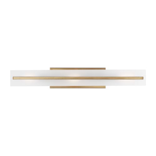 Dex 3-Light LED Bathroom Vanity Light in Satin Bra
