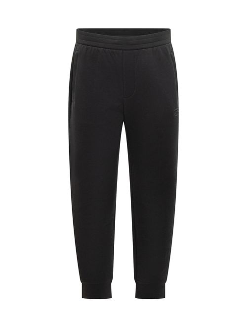 Black Tapered Joggers Pants