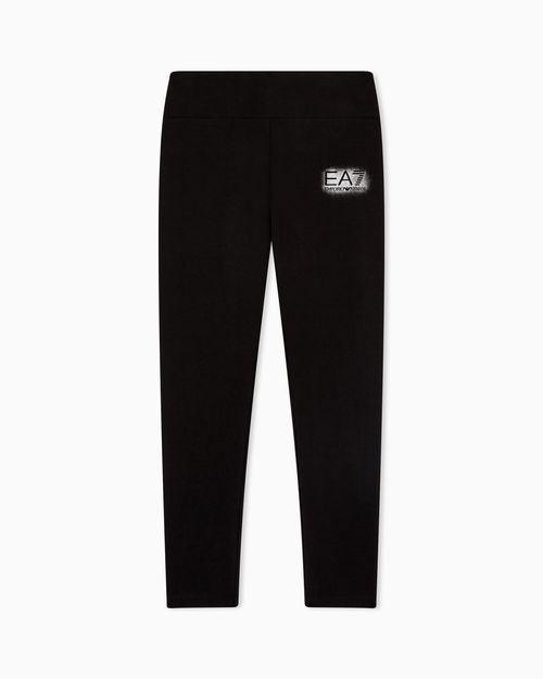 Visibility Girl stretch cotton jersey leggings
