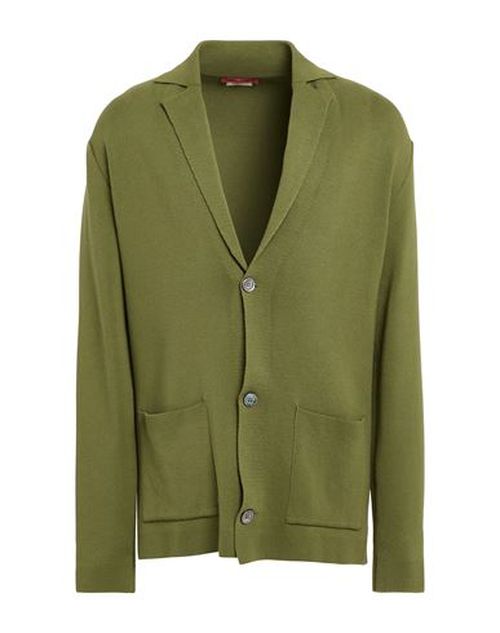 Man Cardigan Military green