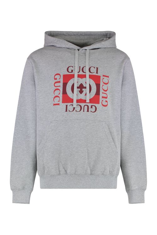 Logo-print Cotton Hoodie