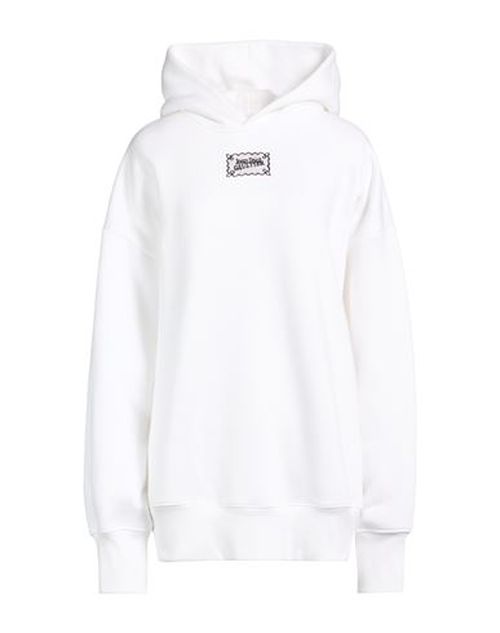 Woman Sweatshirt White Size S Cotton