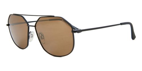 Sinner Grimes Polarized SISU-836-10-P09 Men's Sunglasses Black Size 56