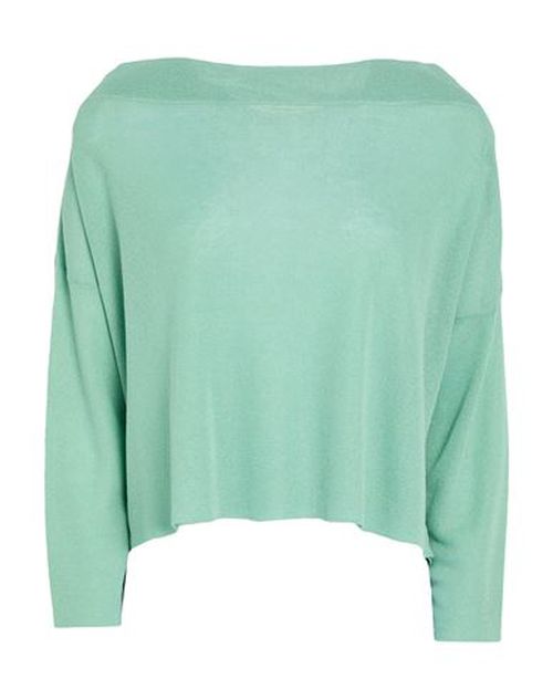 Woman Sweater Light green Size ONESIZE Viscose, Polyester