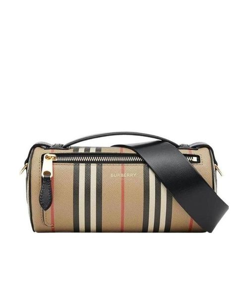 The Vintage Check barrel bag