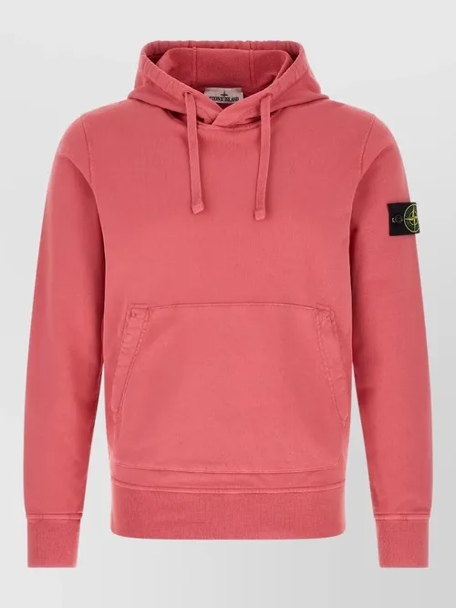 Stone Island - 6100062 hooded sweatshirt drawstring kangaroo pocket