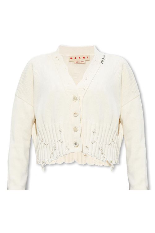 Cardigan With Logo