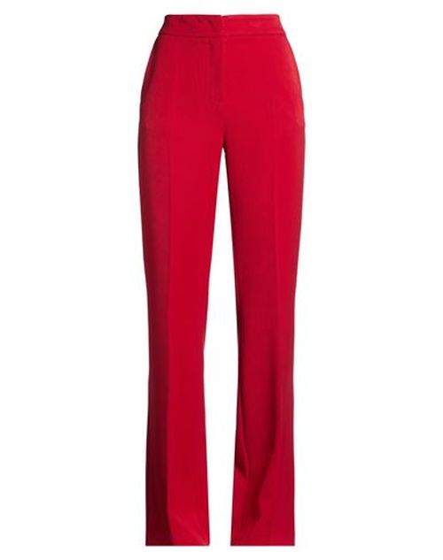 Woman Pants Red Size 4 Polyester, Viscose, Elastane